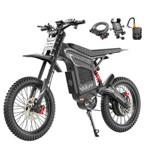 Bicicletta elettrica BIBUFF GT600 da 7500W, batteria da 72V 30Ah elettrodonovan