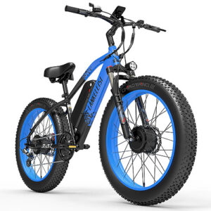 Bicicletta elettrica LANKELEISI MG740 PLUS, autonomia 120 km elettrodonovan