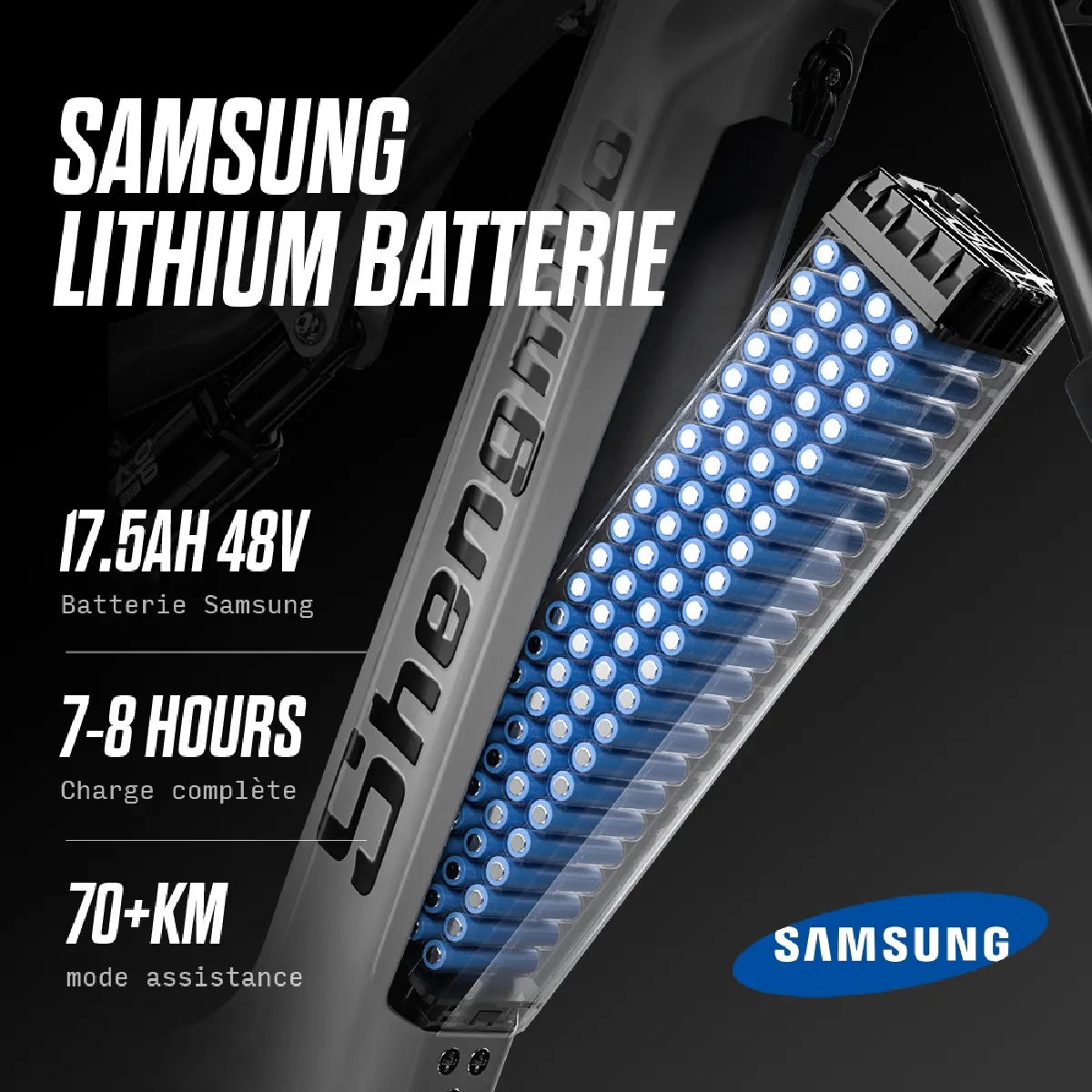 Bicicletta elettrica Shengmilo S600 da 2000W elettrodonovan – Image 4