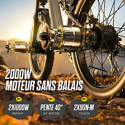Bicicletta elettrica Shengmilo S600 da 2000W elettrodonovan – Image 3