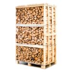 Pallet di legna da ardere in rovere essiccata in forno, 25 cm elettrodonovan
