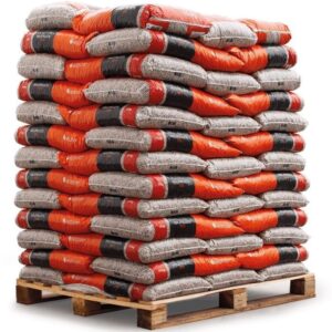 Pellet di legno rosso HEIZFUXX 6mm ENplusA1, pallet 65 x 15kg elettrodonovan